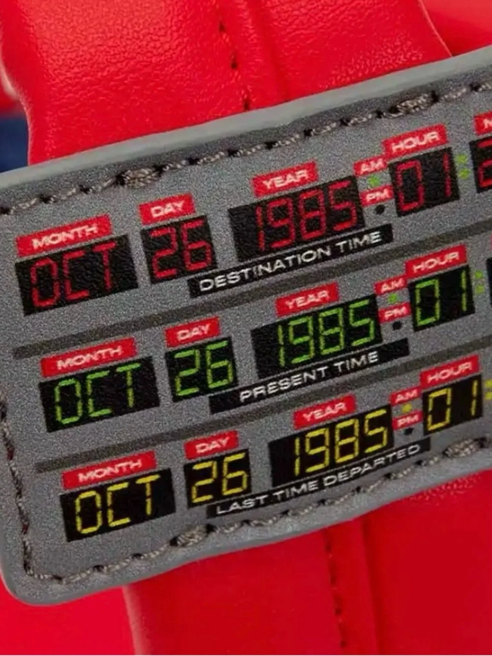NEW Loungefly Universal Back To The Future Marty McFly Jacket Cosplay Backpack